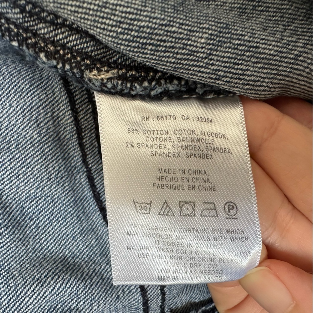 Pilcro The Letterpress Anthropologie Wide Leg Jeans Size 27 High Rise Denim - Picture 8 of 8